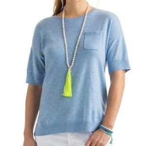 Vineyard Vines Cashmere Short sleeve T sweater top